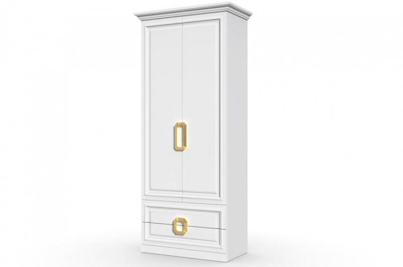 Шкаф 2-створчатый с ящиками Лозанна